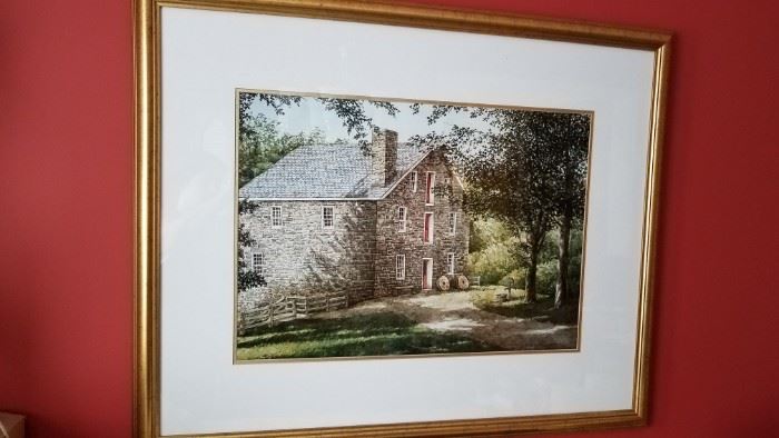 009 Framed Print of Stone House