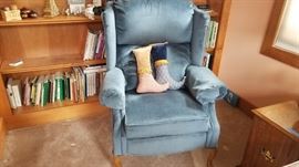 Blue Recliner