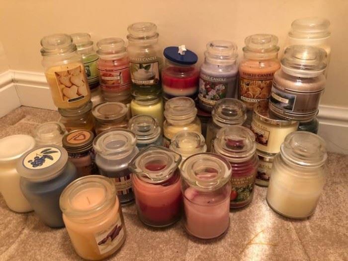 Candles in Jars