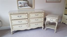 Dresser, Mirror, Nightstand