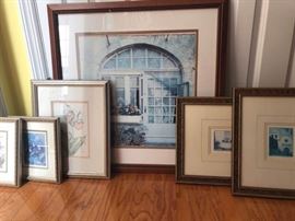 Flower and Fountain Prints