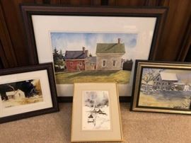 Four Homes Print Collection