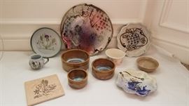 Pale and Pretty Pottery