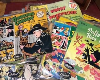 Woody Woodpecker, Disney, Daffy Duck, Bugs Bunny, Hopalong Cassidy