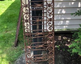 Cast iron gates 