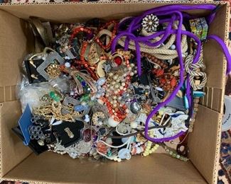 Lots of costume Jewelry for you to dig through!