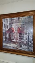 Outside café