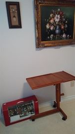 Another table to write on.