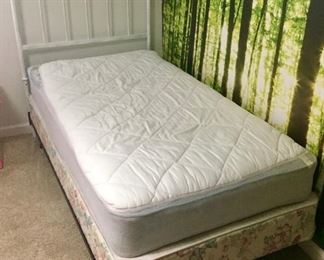 Twin Mattress, Boxsprings and Headboard