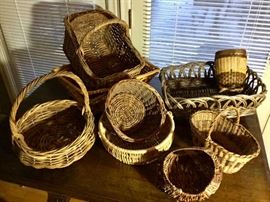 Vintage baskets