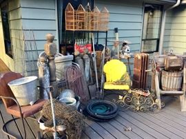Funky garden items