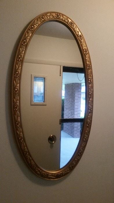 nice oval mirror still available