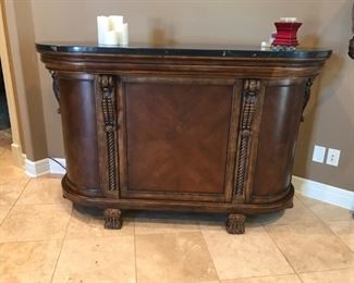 Ashley Chestnut Bar with Granite top and lovely detail