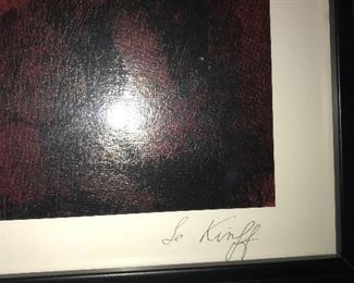 LE KINFF SIGNED PRINTS