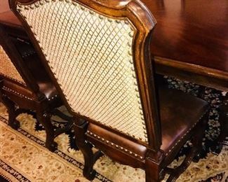 GORGEOUS FORMAL DINING TABLE AND 8 CHAIRS