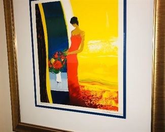 EMILE BELLET SIGNED LITHOGRAPH
