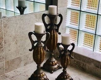 CANDLE HOLDERS
