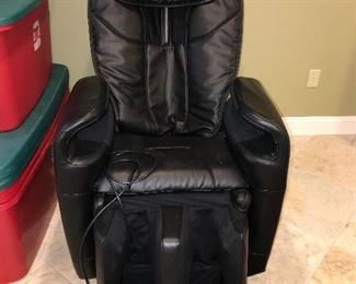 JOHNSON LEATHER MASSAGE CHAIR