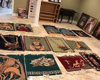 PHENOMENAL HAND-WOVEN LAMB WOOL ERBIL CARPETS / RUGS FROM IRAQ