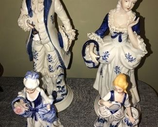 BEAUTIFUL PORCELAIN FIGURINES