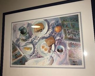PATRICK CLARK KWS 1985 SIGNED LITHOGRAPHS