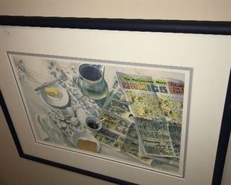 PATRICK CLARK KWS 1985 SIGNED LITHOGRAPHS