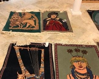 PHENOMENAL HAND-WOVEN LAMB WOOL ERBIL CARPETS / RUGS FROM IRAQ