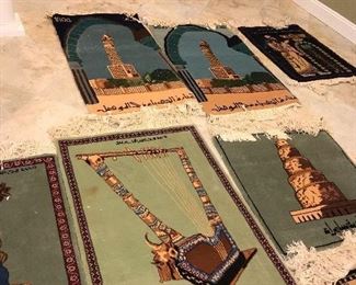 PHENOMENAL HAND-WOVEN LAMB WOOL ERBIL CARPETS / RUGS FROM IRAQ