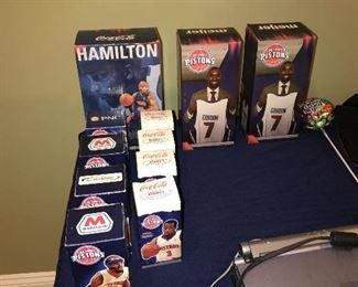 PISTONS BASKETBALL COLLECTIBLES