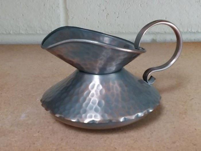 gregorian copper pitcher