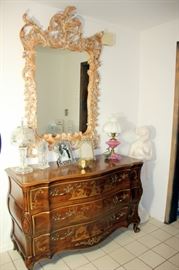 White Furniture Co. Bombe Chest