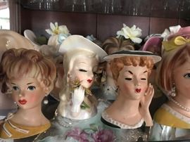 Vintage Napco Lady Head Vase $20+