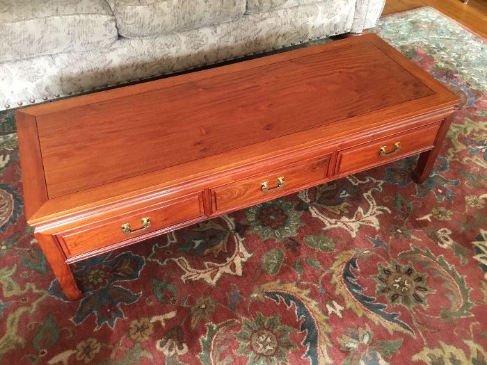 Rosewood coffee table 