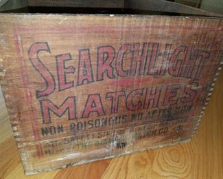 side of match crate