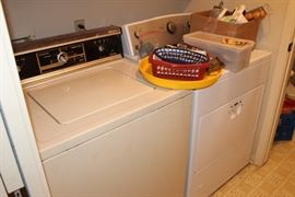 Kenmore washer and gas dryer