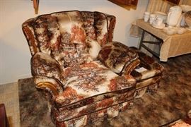 armchair and Ottoman