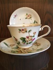 Golden Rose by Lynmore Cups & Saucers