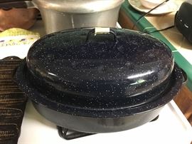 Vintage Enamelware Roaster