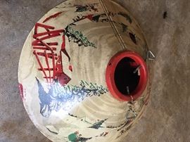 Sweet Vintage Handpainted Christmas Tree Stand 