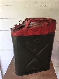 US Army Marine Corp Issued Gas Can