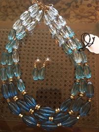 Vintage Necklace & Earrings