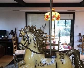 Gorgeous Sermel Carousel Horse