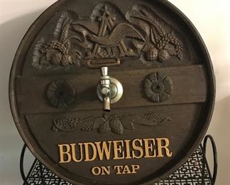 Vintage Budweiser Wall Mount
Beer Tap