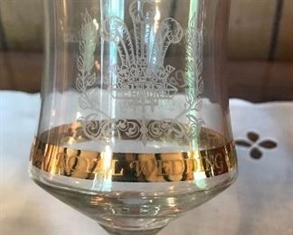 Royal Wedding Glass
Charles & Diana