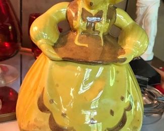 Red Wing “Dutch girl” cookie jar
