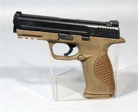 Smith & Wesson M&P 9 9mm Pistol SN# DXE6822 With 3 Mags, Grips And Hard Case