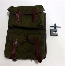 Ammo Pouch With 4 Magazines of Mosin-Nagant Ammo Marked 60 75