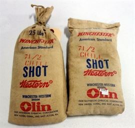 Winchester American Standard 7-1/2 Chilled Shot, Approximately 24 Lbs