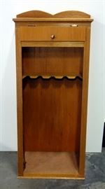 Gun Cabinet, Open Front, 5 Spaces, 25"W x 59.5"W x 16"D