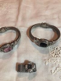 Bracelets and mesh ring